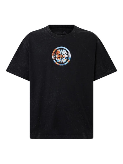 X Evisu Embroidered-Detail T-Shirt