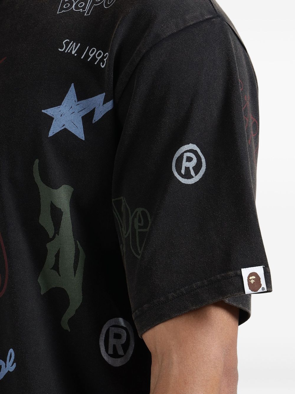 World Gone Mad graphic-print T-shirt