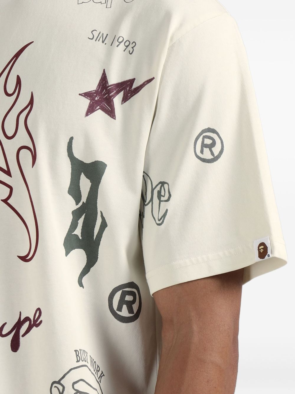 World Gone Mad graphic-print T-shirt