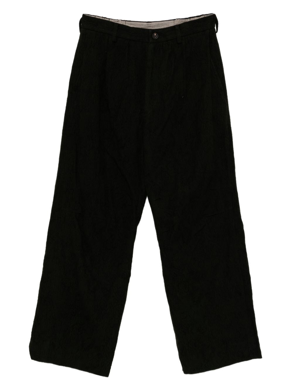 textured trousers