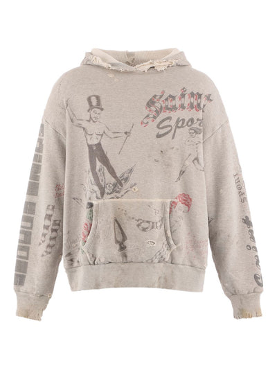 Graphic-Print Hoodie