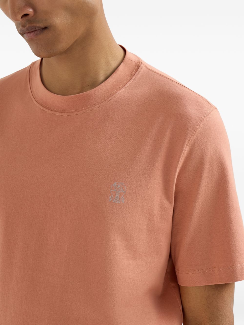 logo-detail crew-neck T-shirt