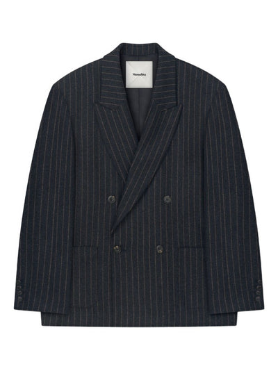 Anselm Pinstripe Double-Breasted Blazer