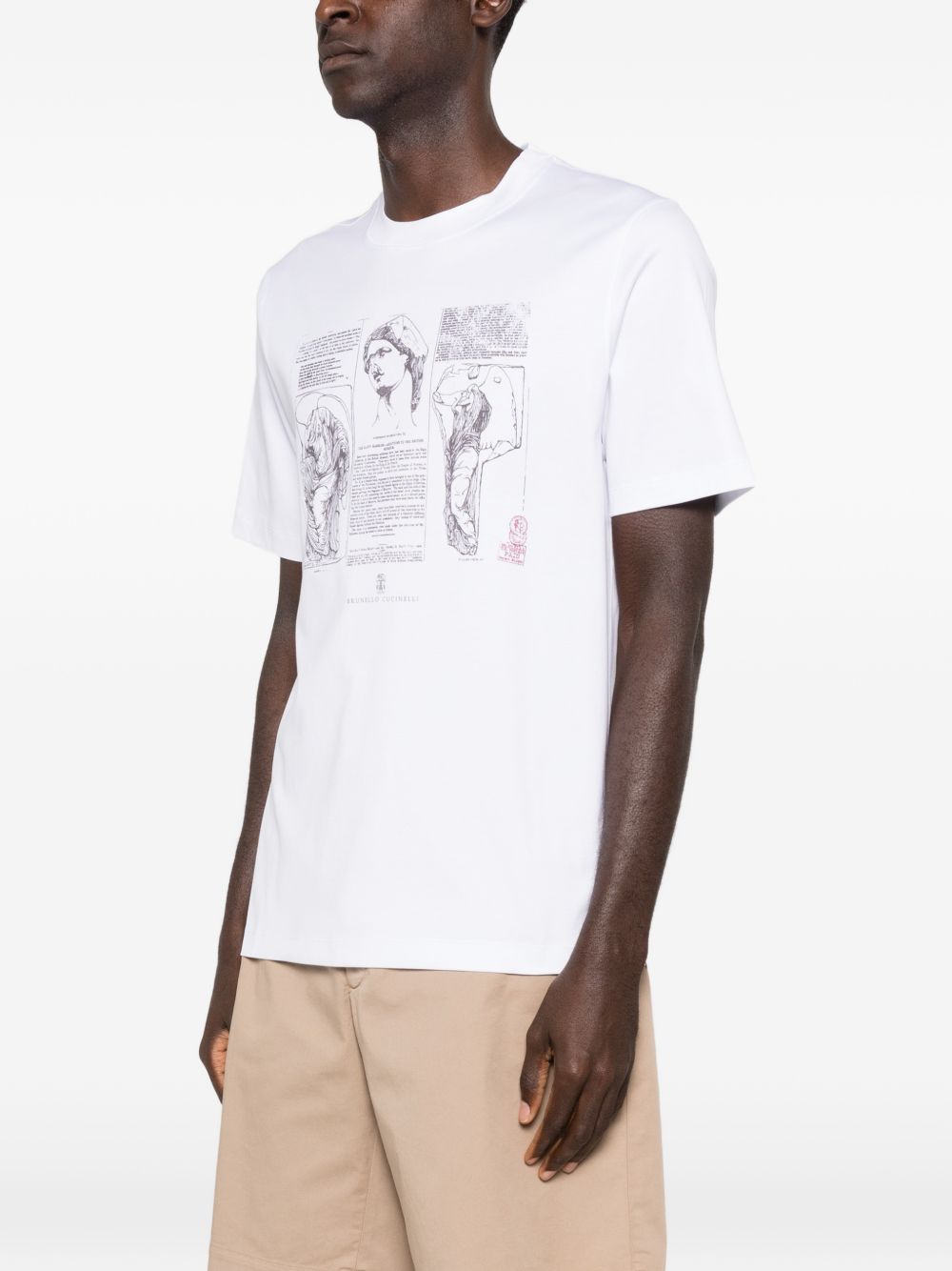 graphic-print T-shirt