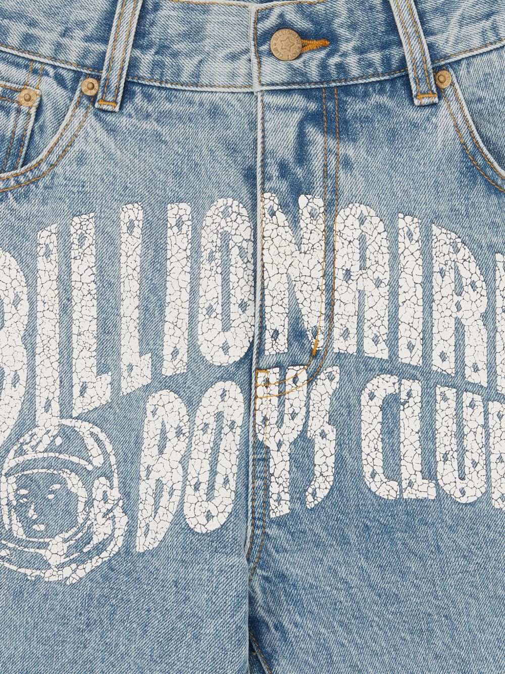 Arch Logo graphic jeans