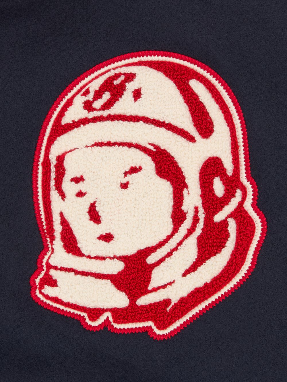 Fanfare Script embroidered bomber jacket