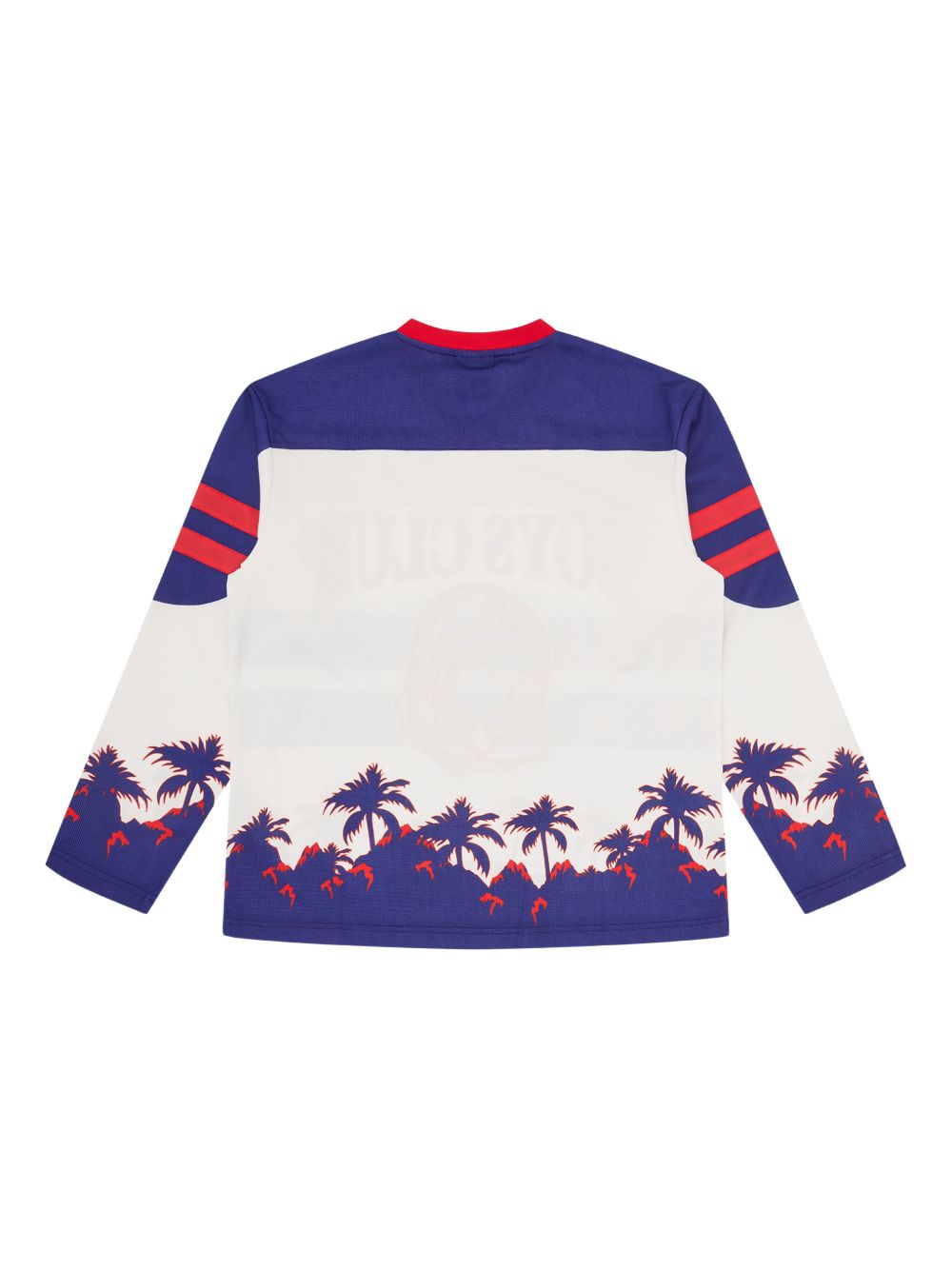 Stadium Hockey striped graphic jersey