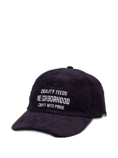 Embroidered Corduroy Baseball Hat