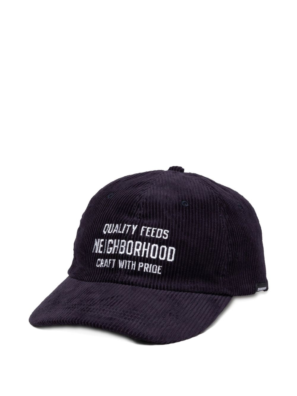 embroidered corduroy baseball hat