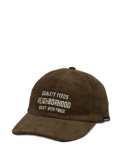 Corduroy Embroidered Baseball Hat