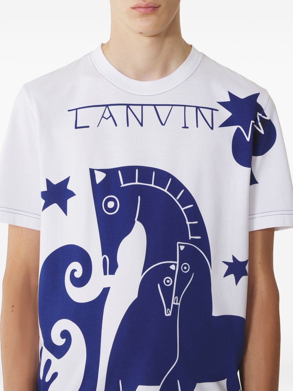 graphic-print T-shirt