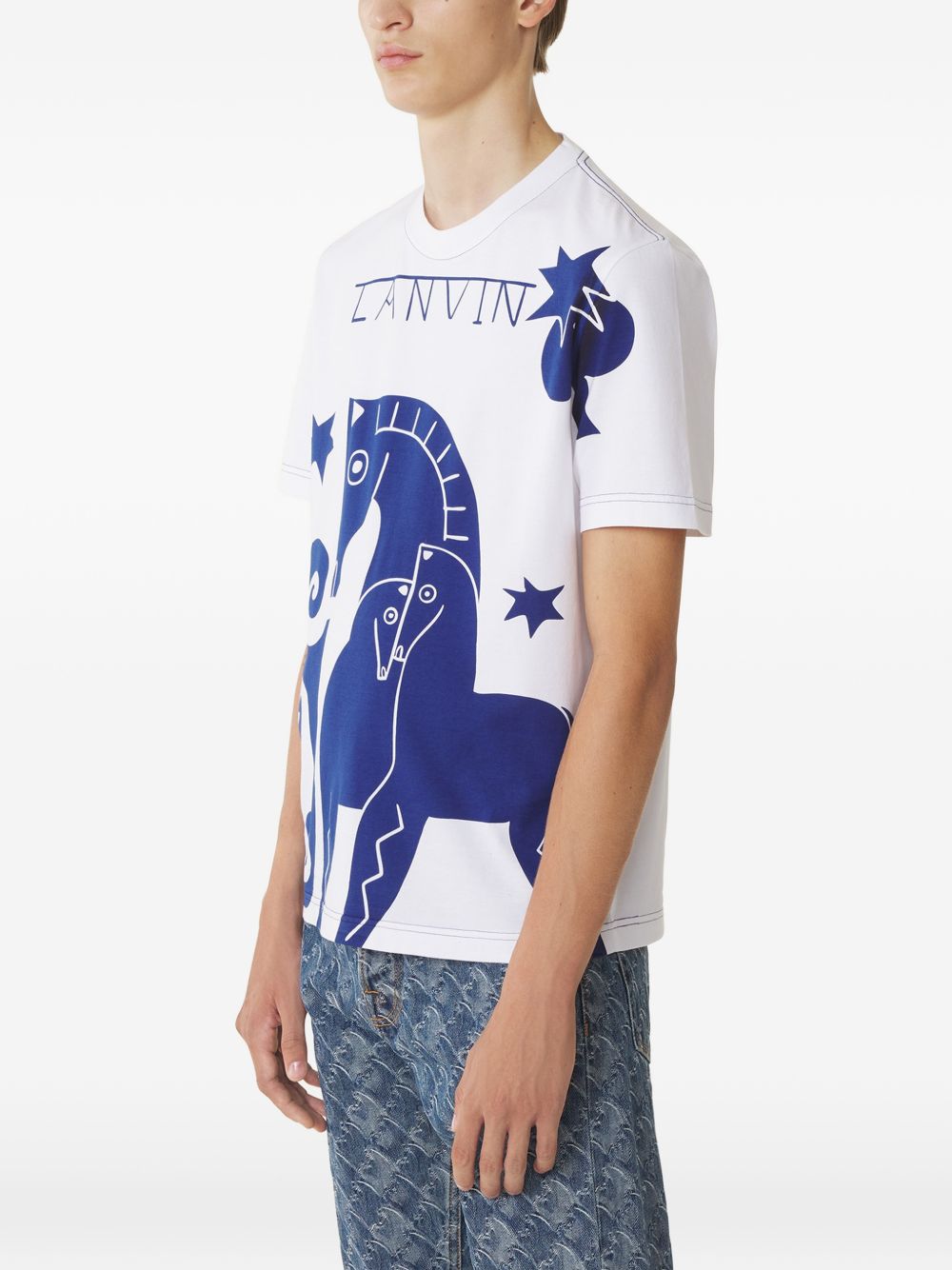 graphic-print T-shirt