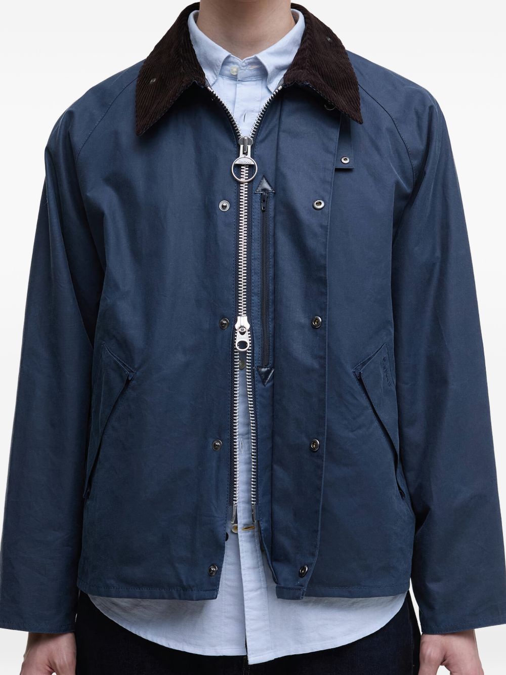 corduroy collar cotton jacket