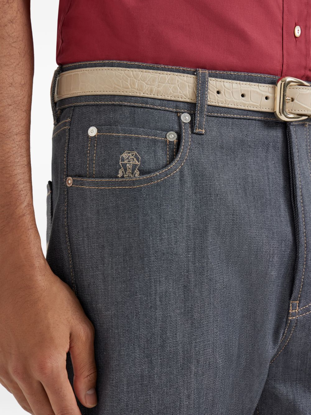 five-pocket trousers