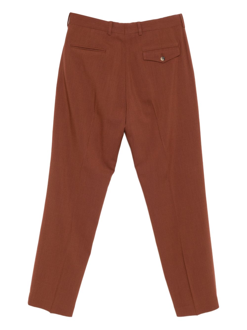 wool straight-leg trousers