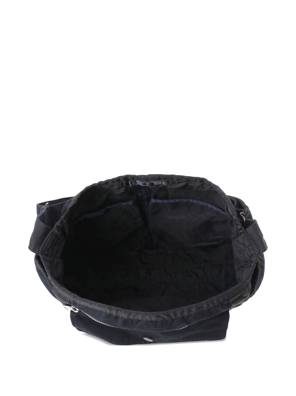 zip-pocket shoulder bag