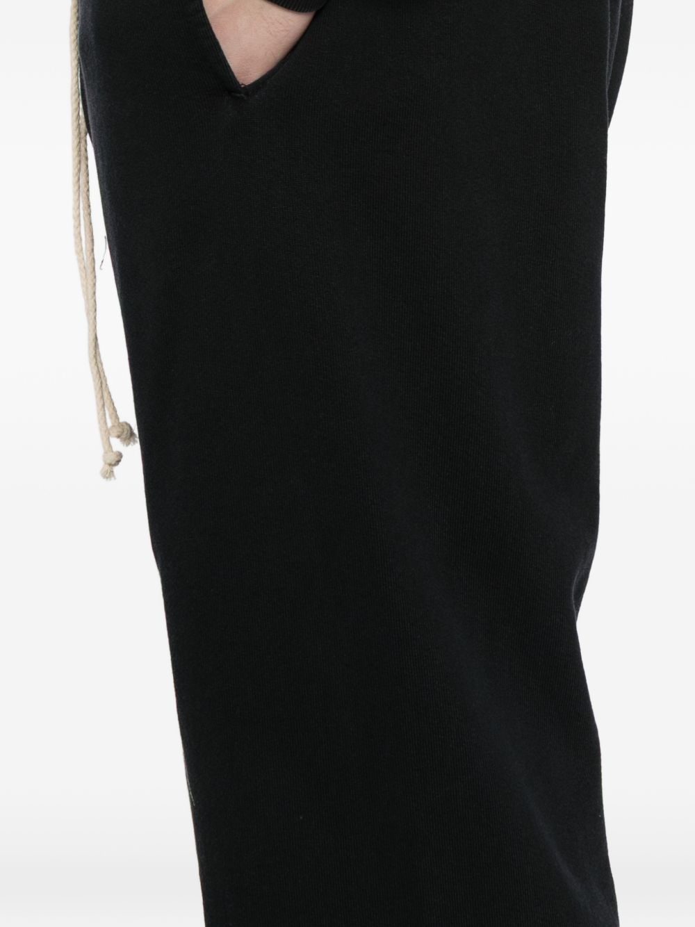 graphic-print cotton trackpants