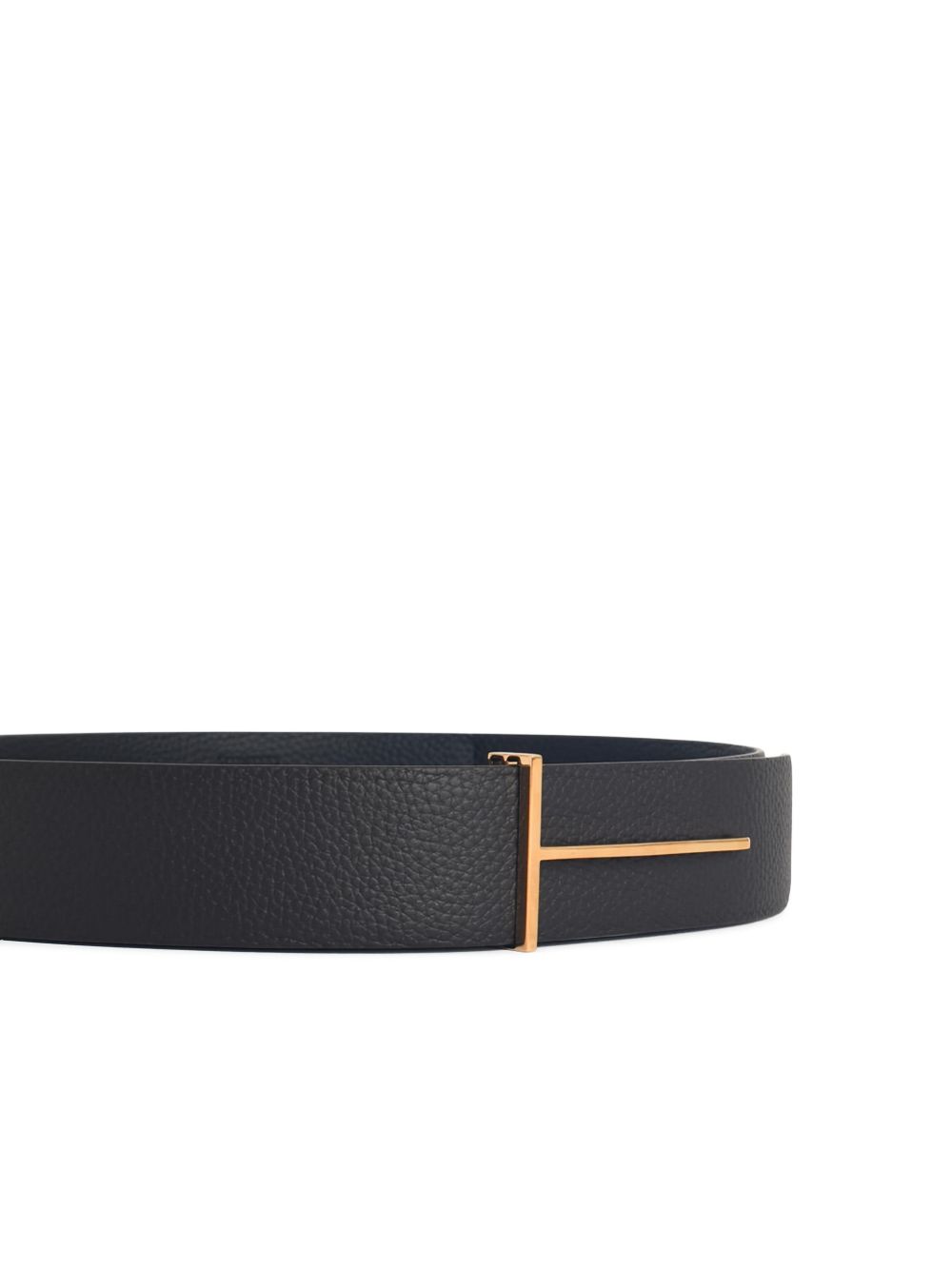 reversible T-buckle belt