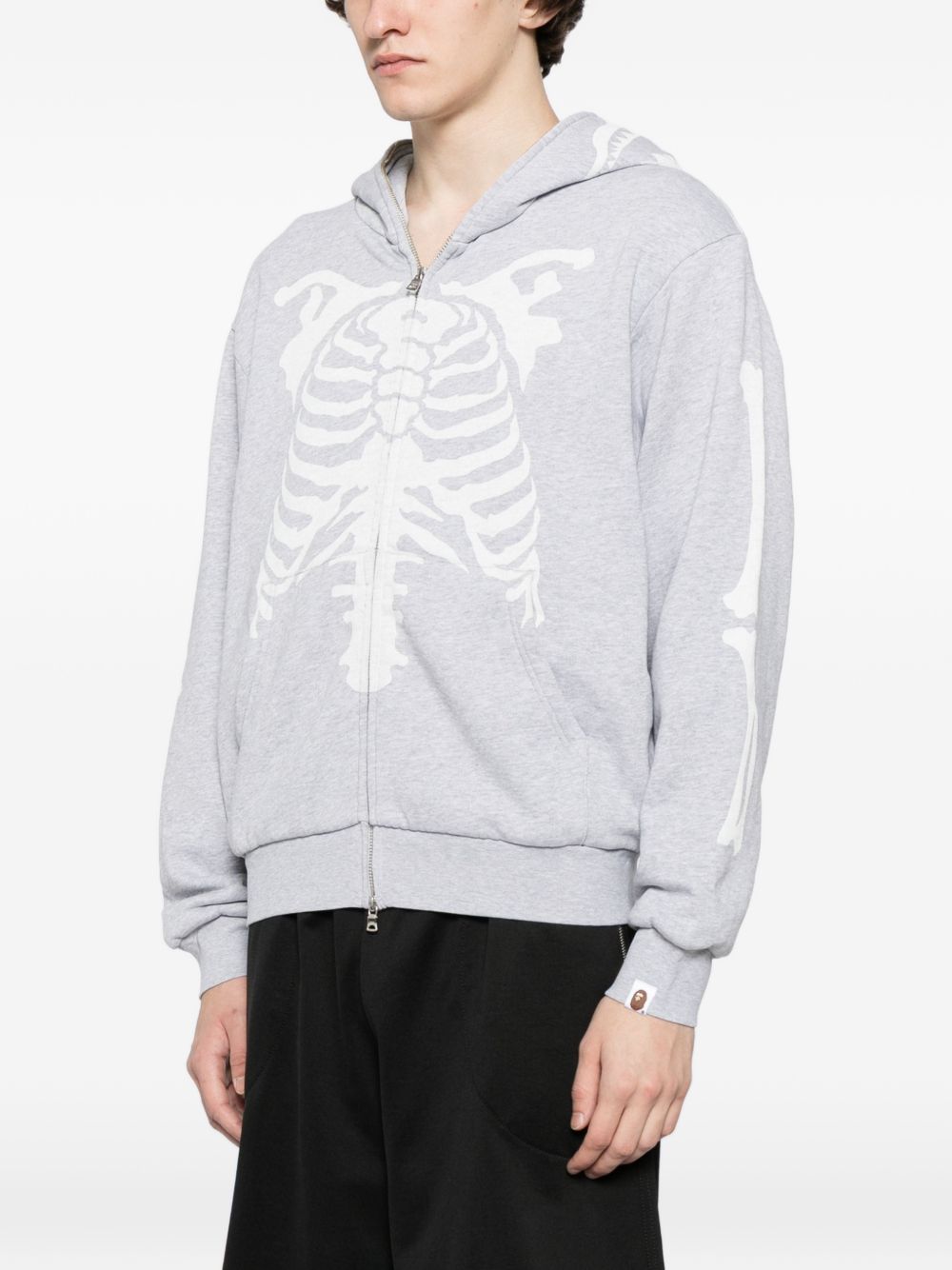 graphic-print hoodie