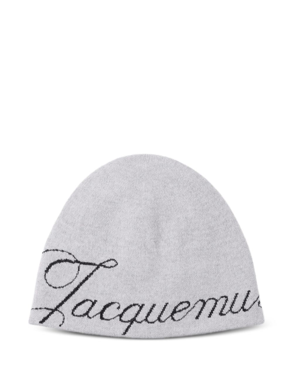The Atelier logo-letter beanie