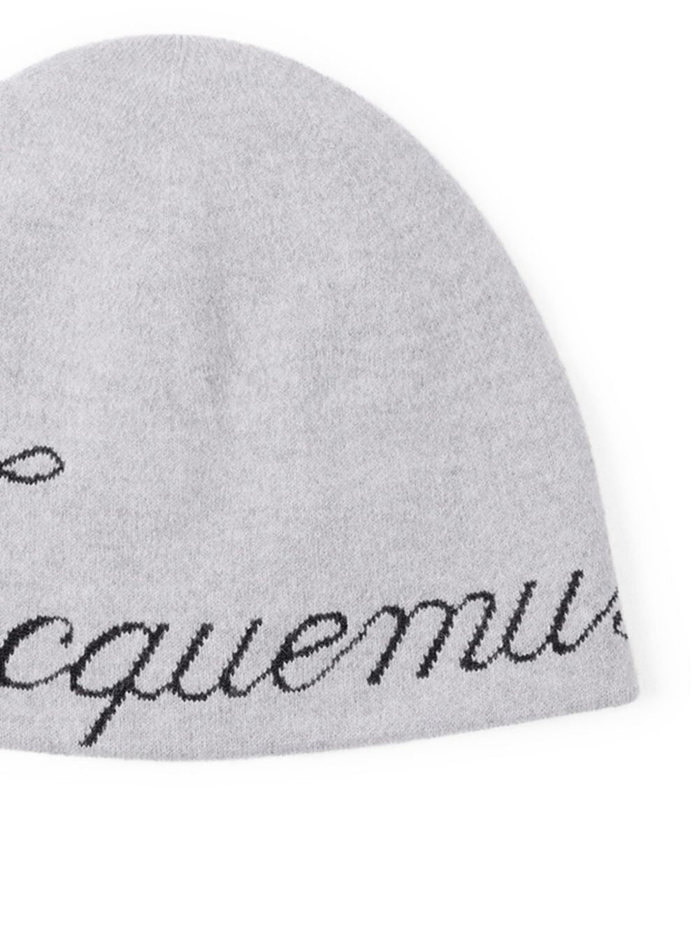 The Atelier logo-letter beanie