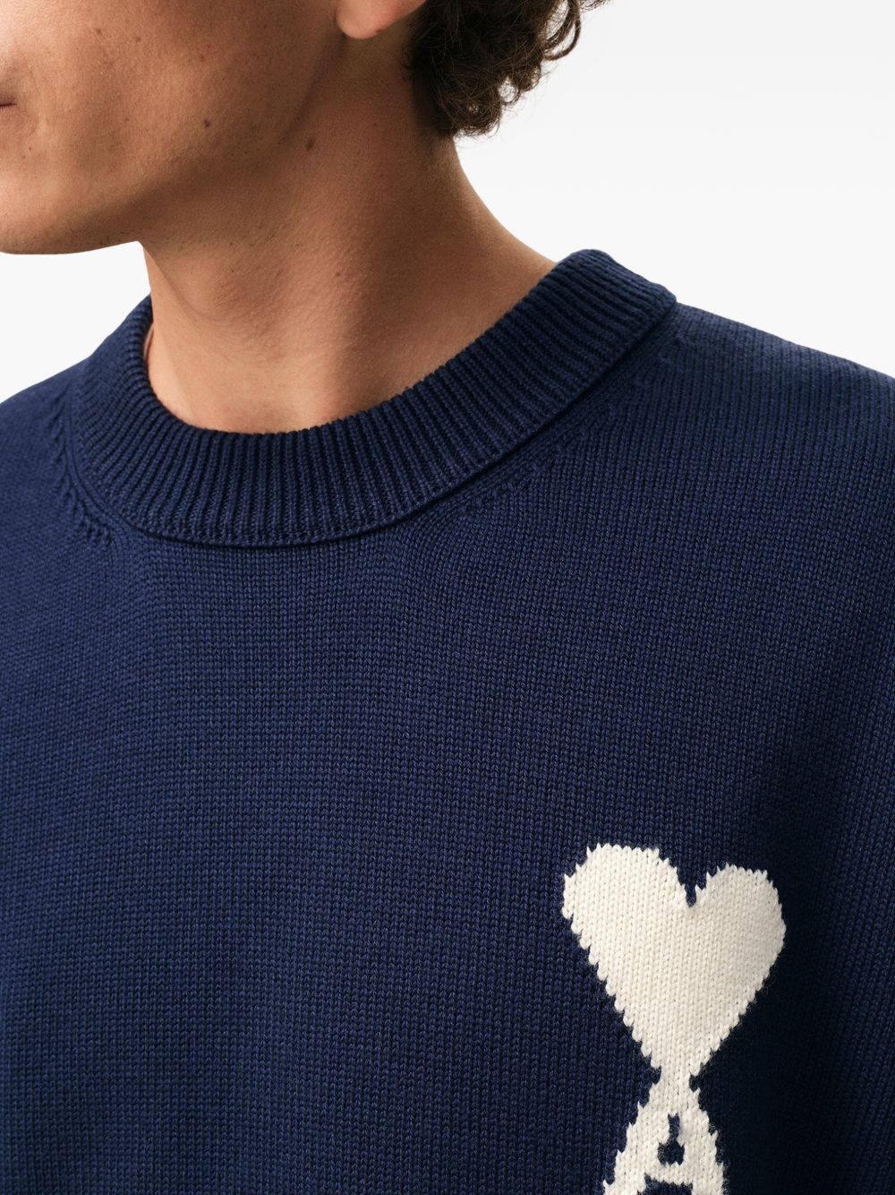 Ami De Coeur logo-detail sweater