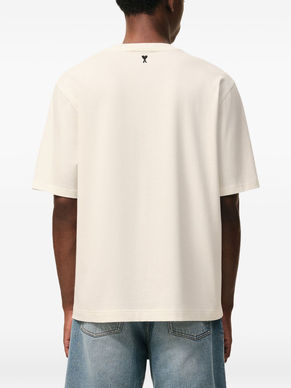 heritage print heart T-shirt