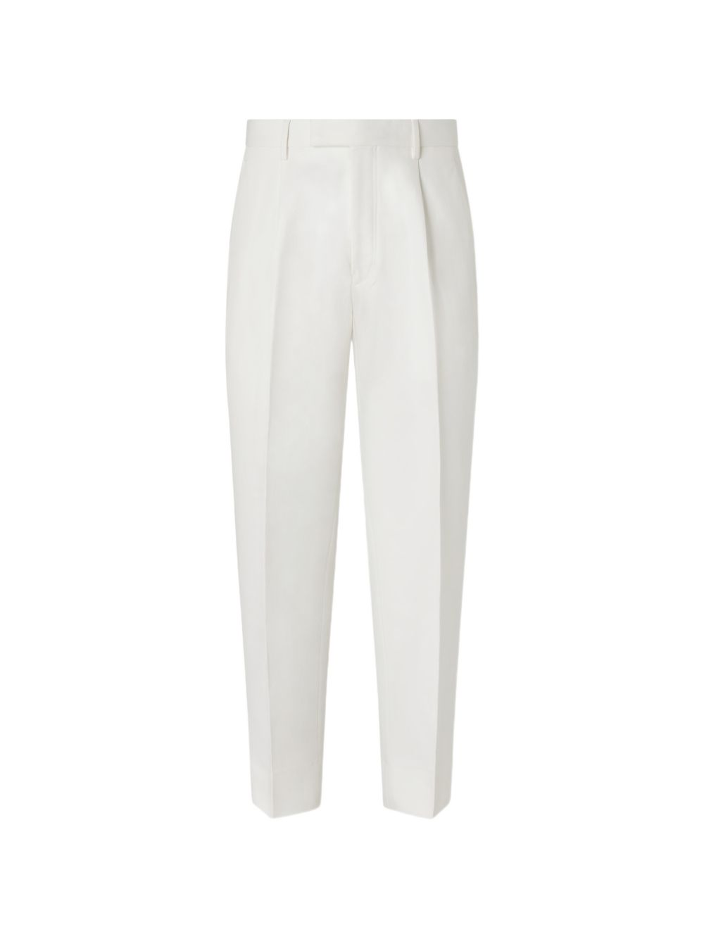 Oasi pleated cotton pants