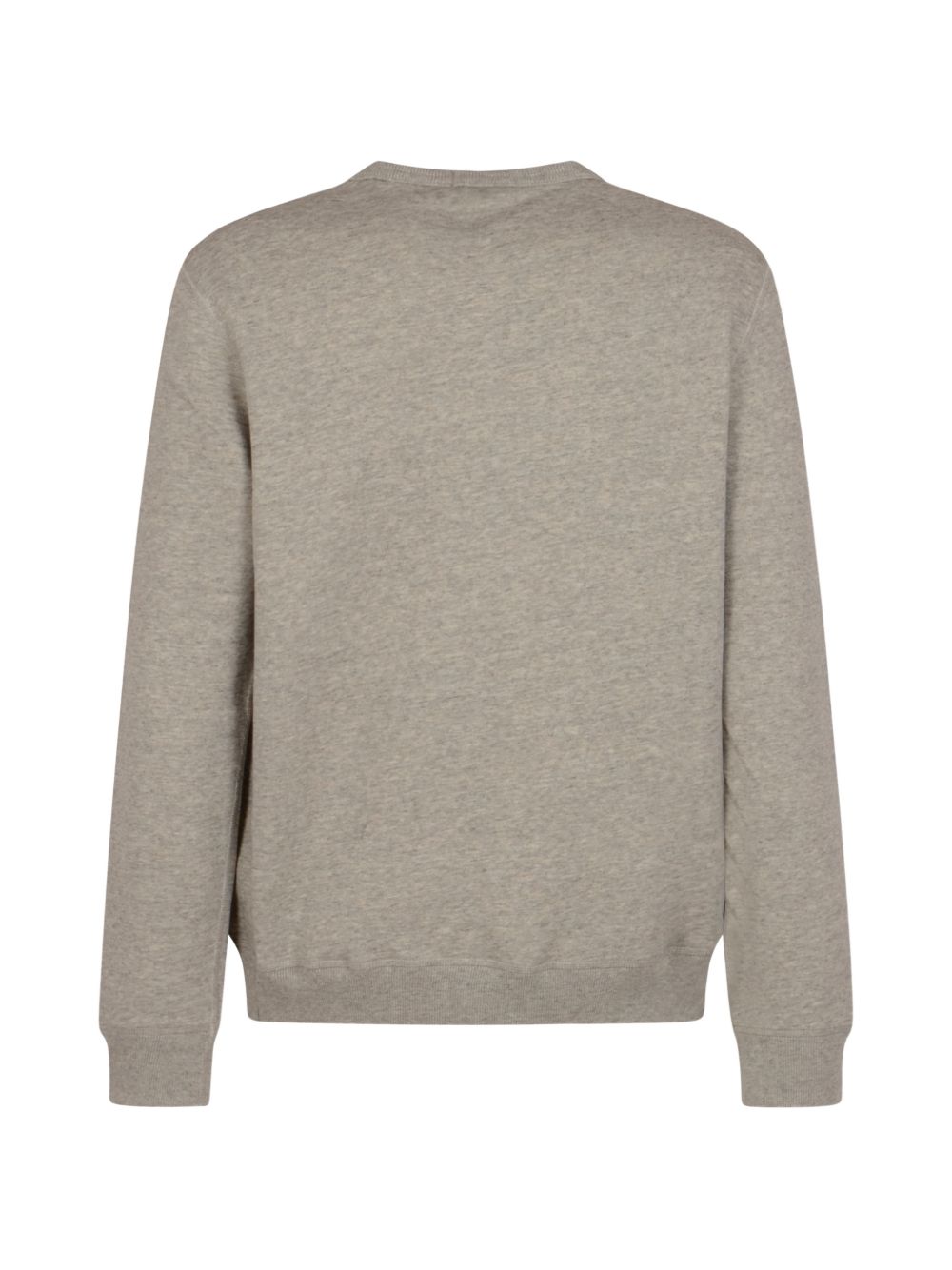 crew-neck printed sweater