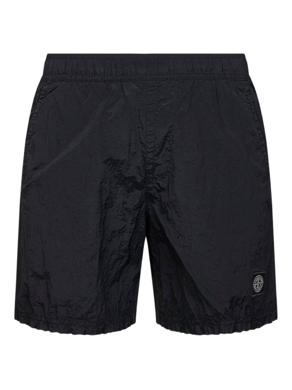 elasticated-waistband swim shorts