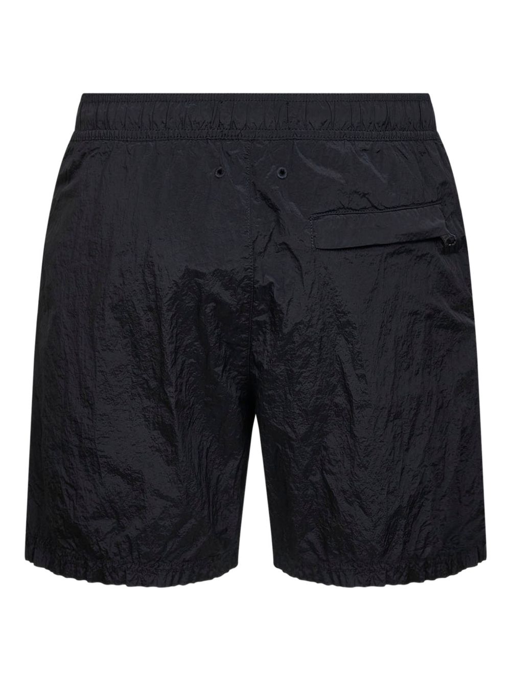 elasticated-waistband swim shorts