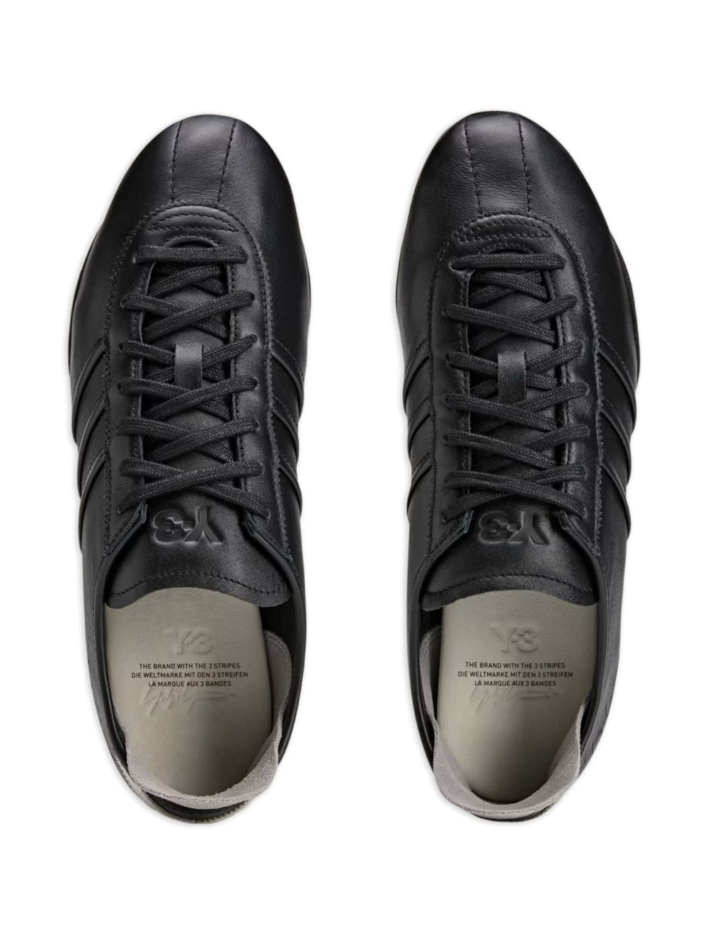 Tokyo laced leather sneakers