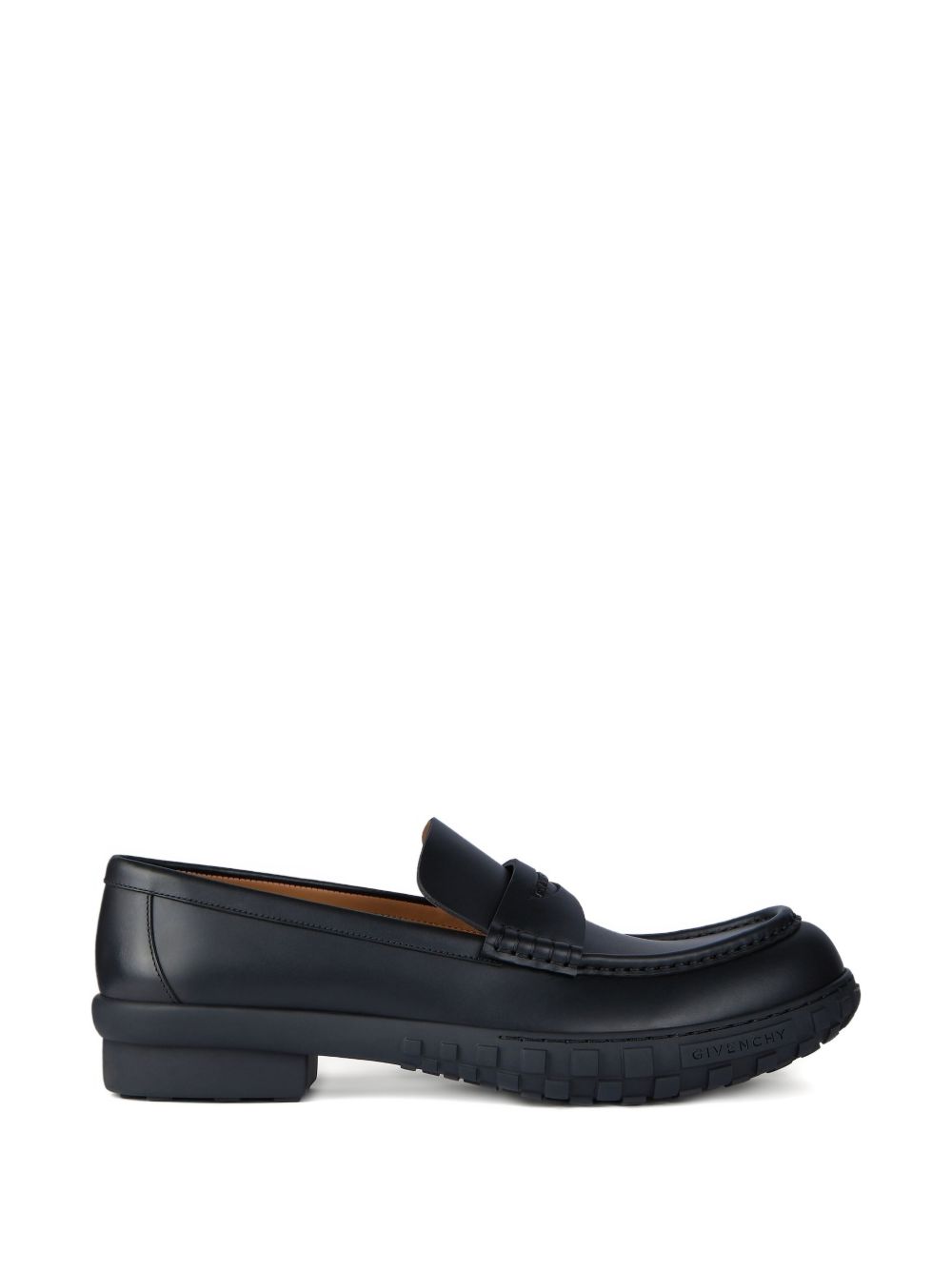 leather loafers