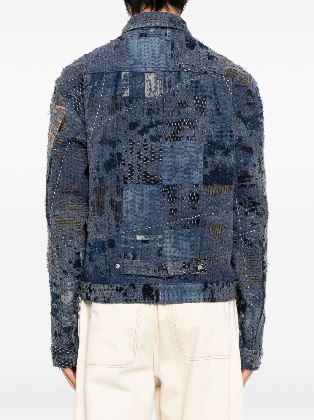patch-work jacket