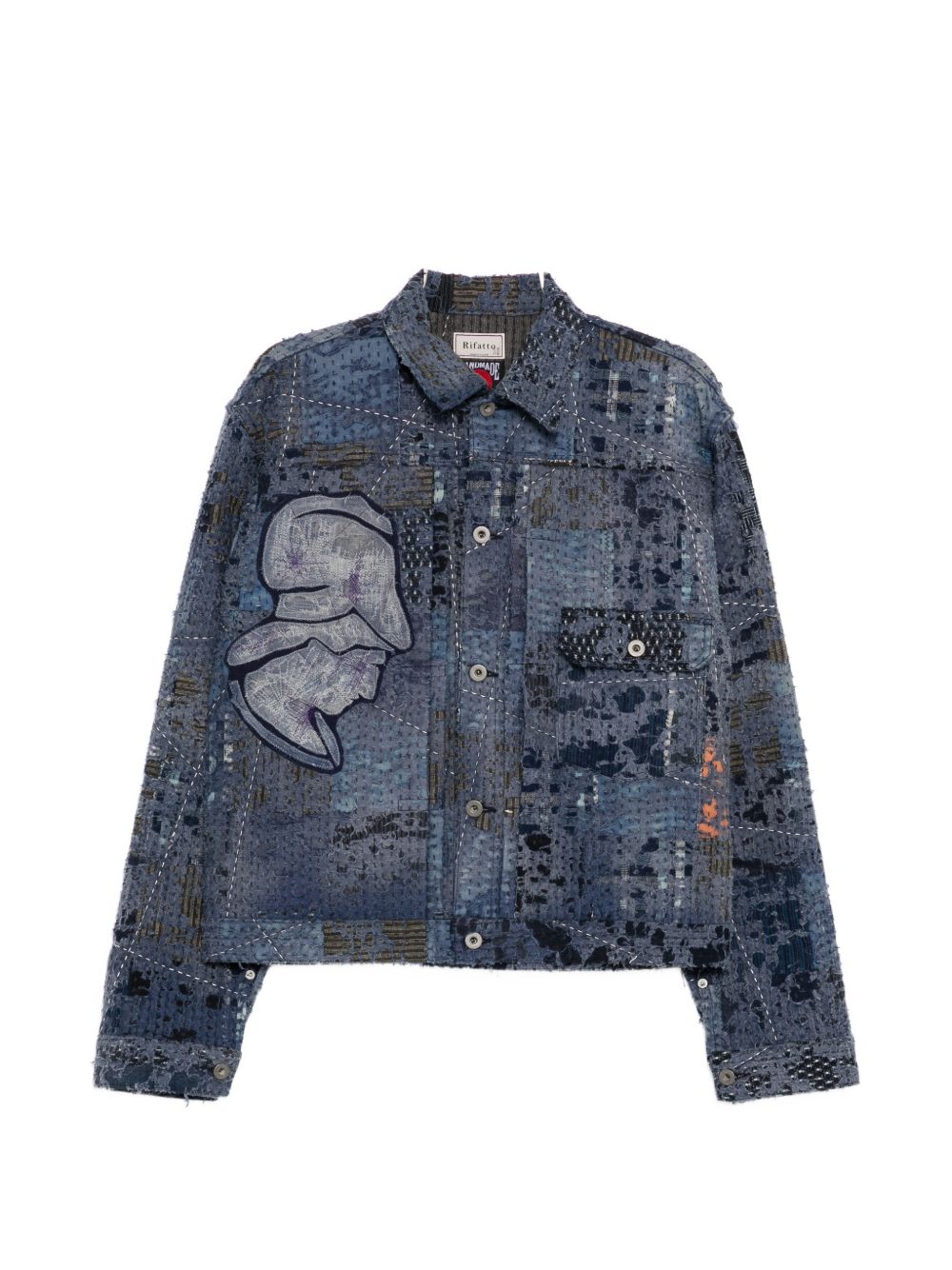 patch-work jacket