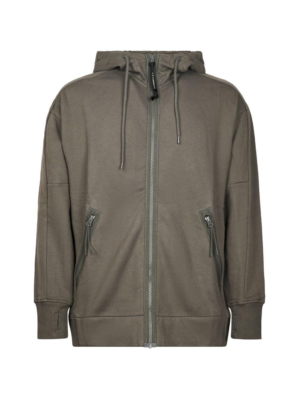 zip hooded sweatshirt