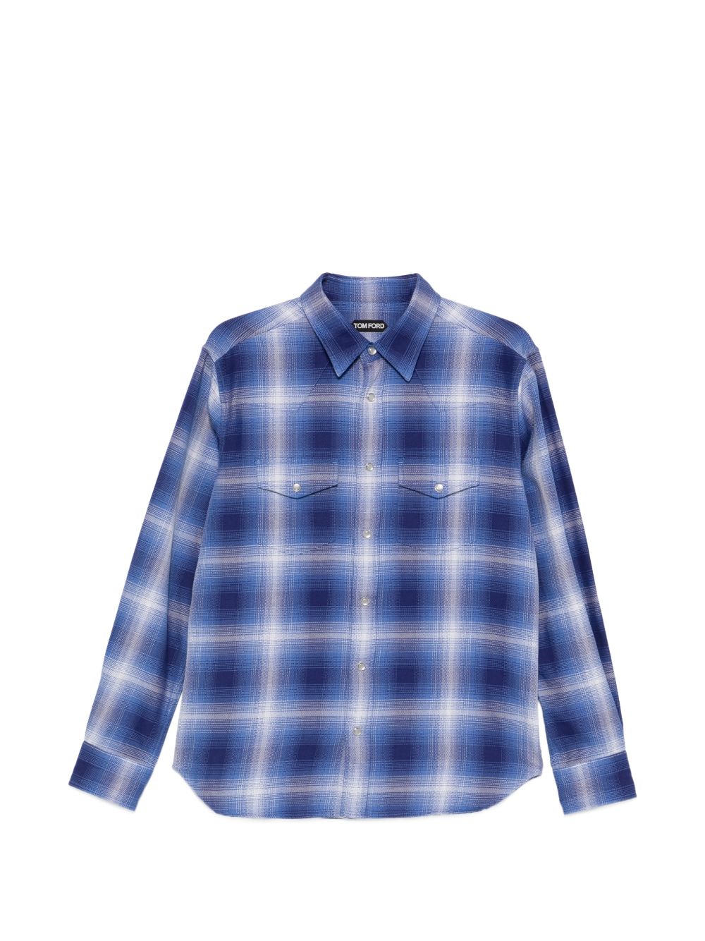 checked-pattern shirt