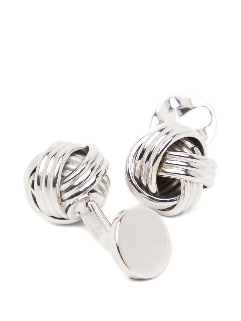 knot-detail cufflinks