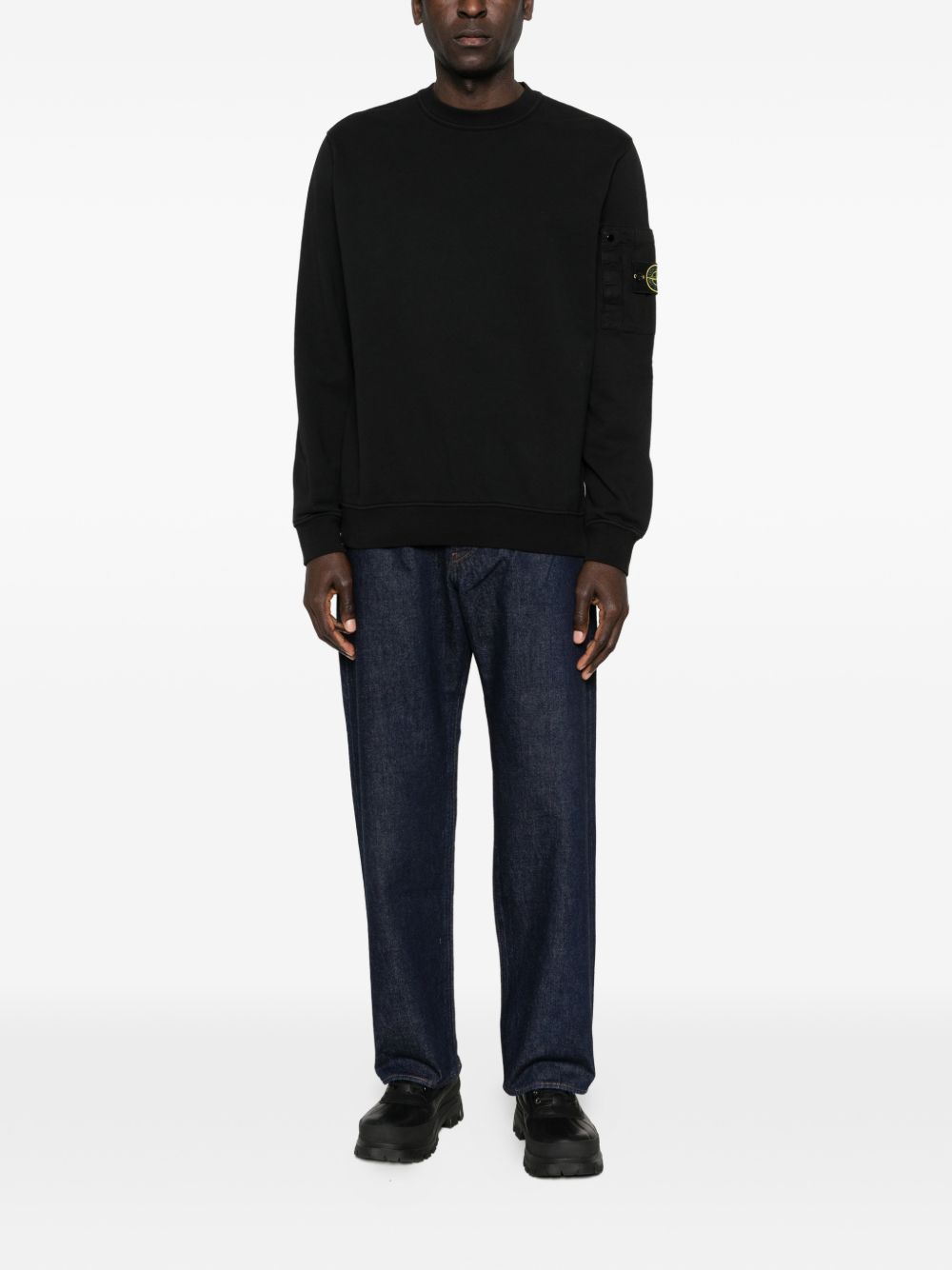 patch pocket sweatshirt