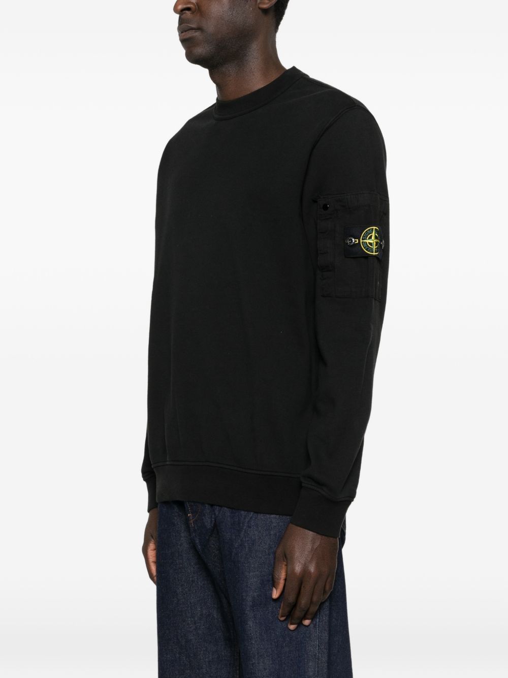 patch pocket sweatshirt