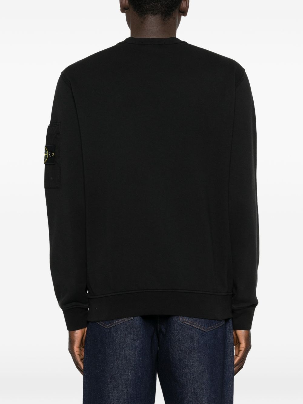 patch pocket sweatshirt