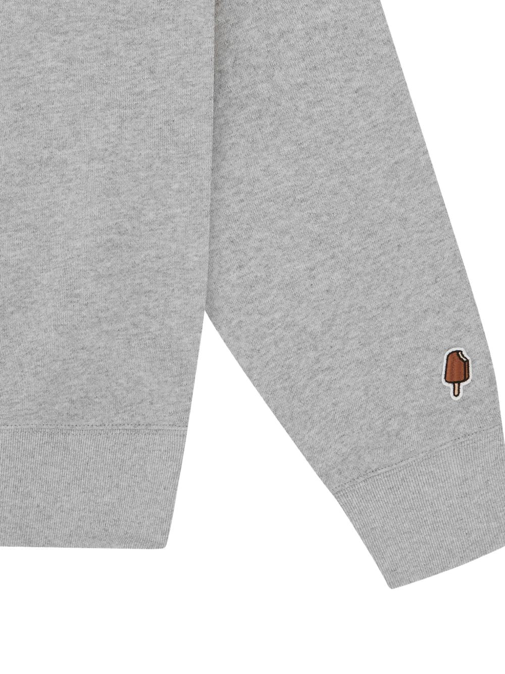 running-dog print sweatshirt