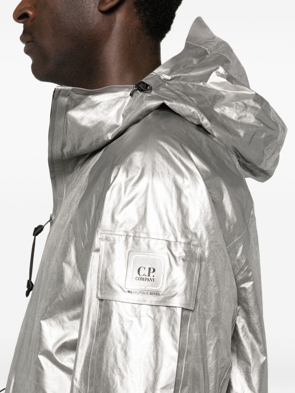 hooded pocket jacket