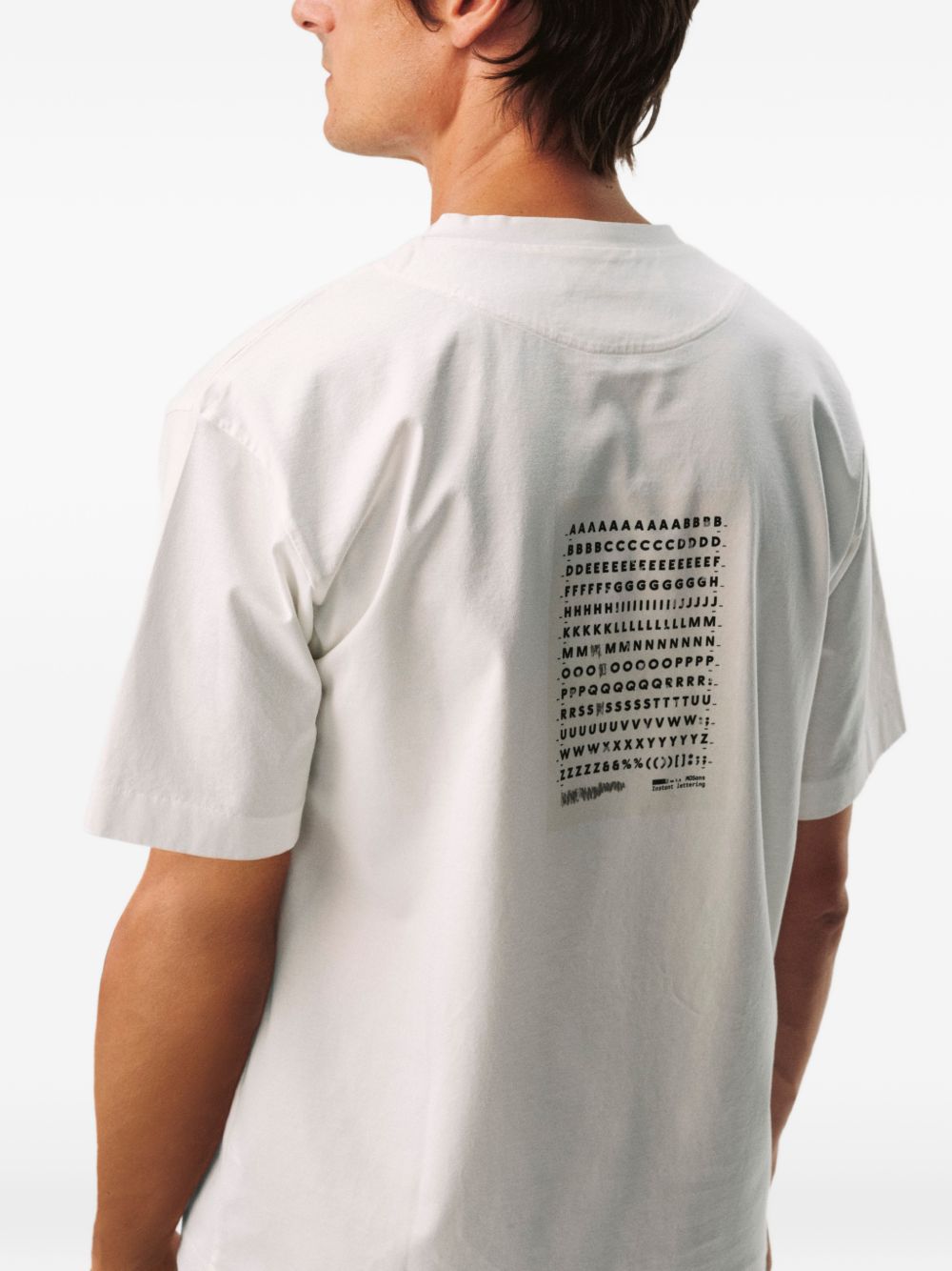 lettering-detail T-shirt