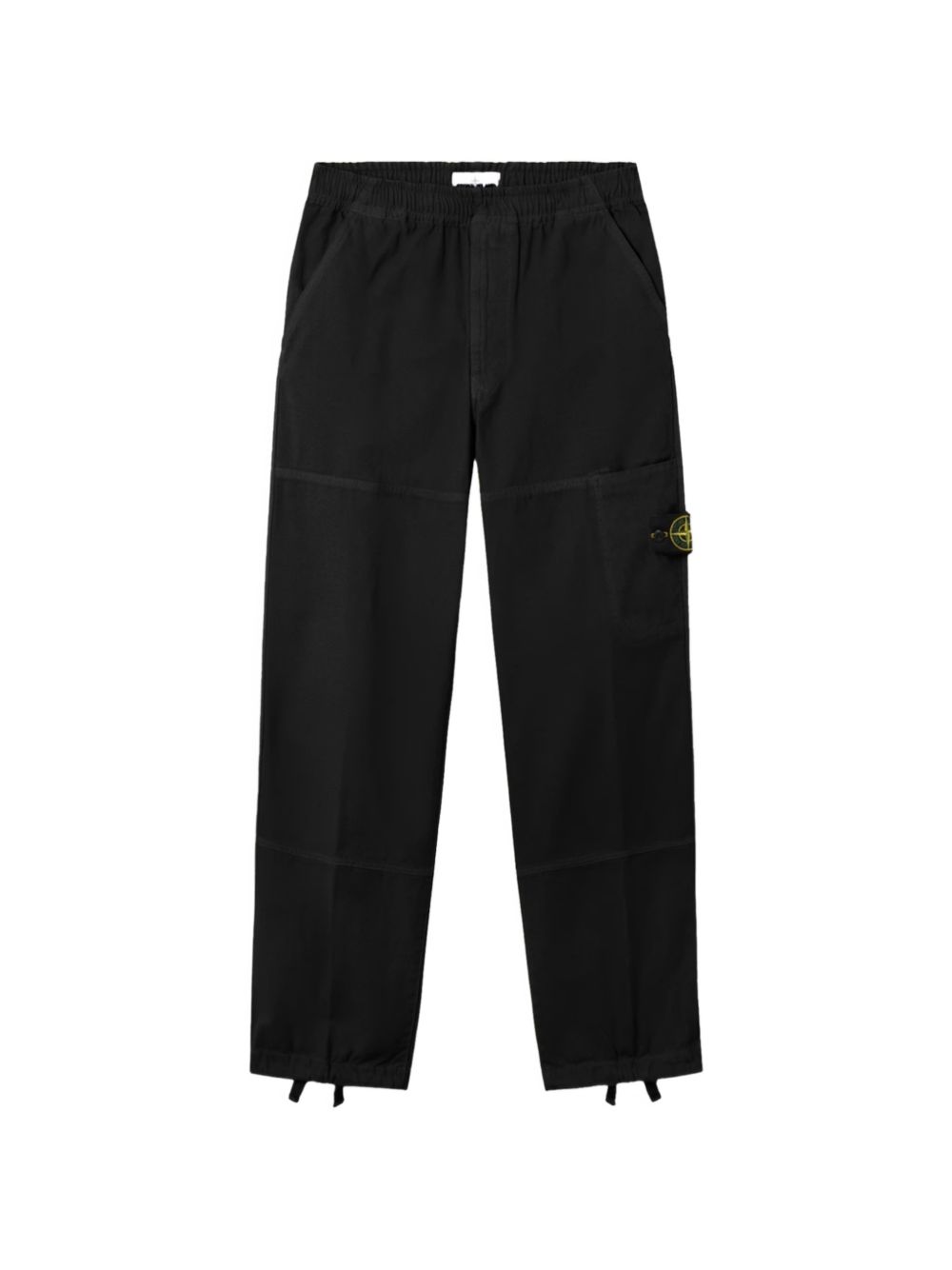 logo-patch trousers