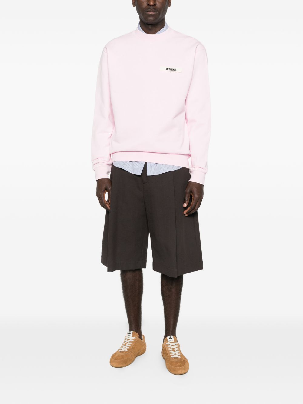 logo-patch sweatshirt