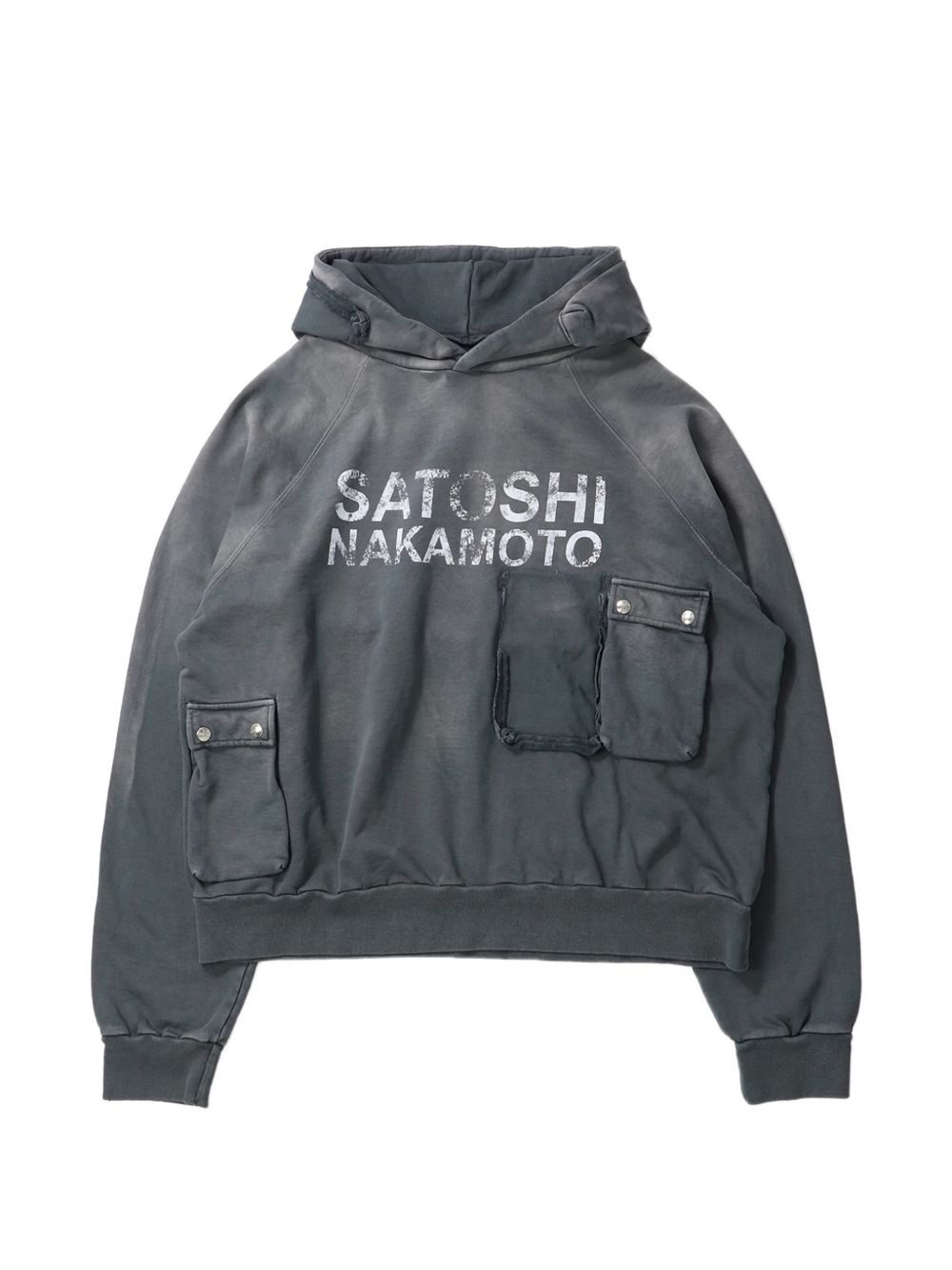 multi-pocket hoodie
