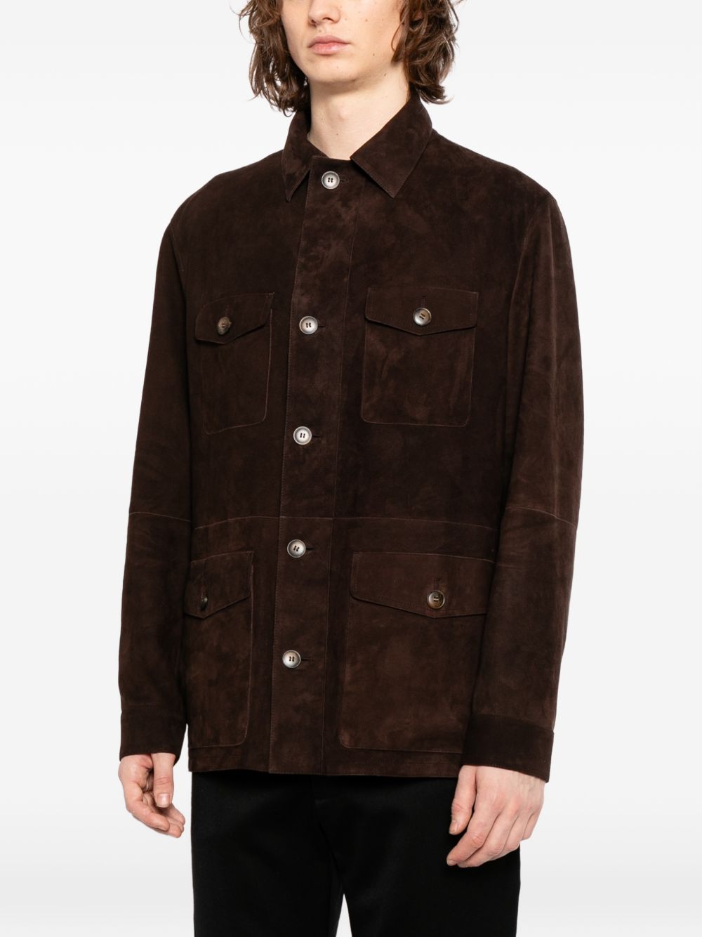 flap-pocket jacket