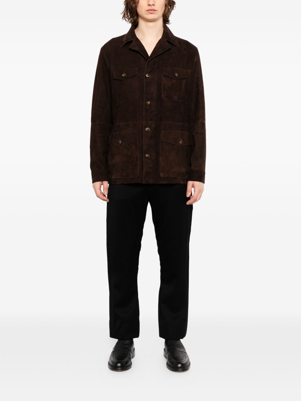 flap-pocket jacket