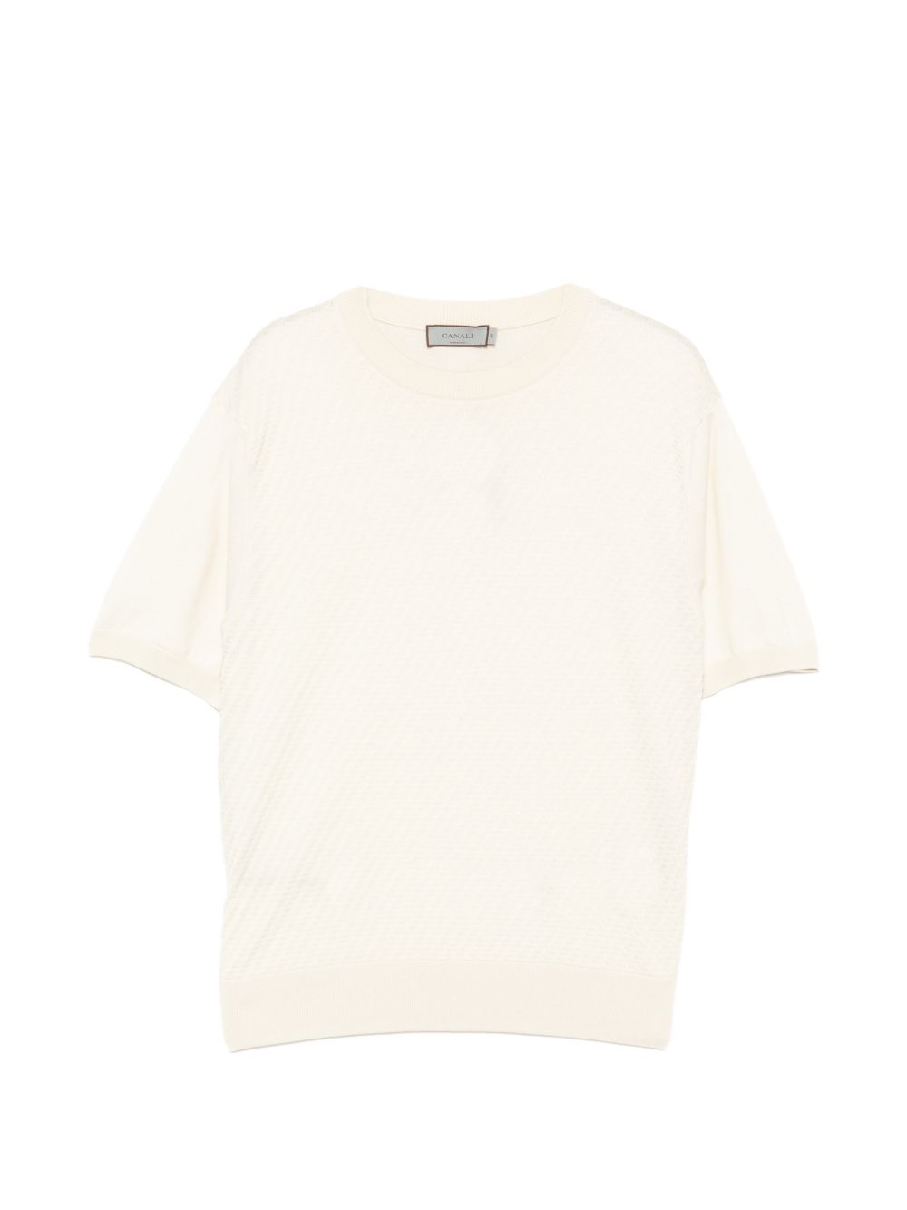 microstructured cotton T-shirt
